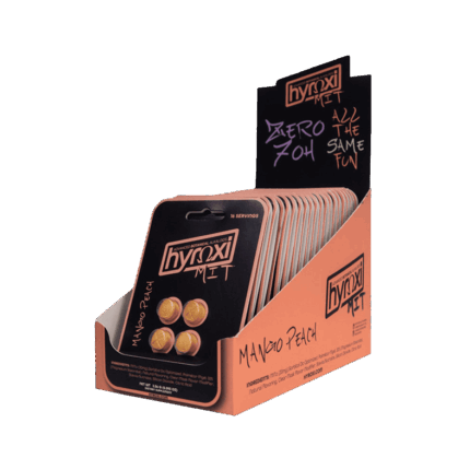Hyroxi | MIT-A Tablet | Mango Peach | 4-Count | 20-Pack