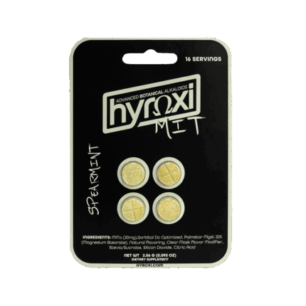 Hyroxi | MIT-A Tablet | Spearmint | 4-Count | Single