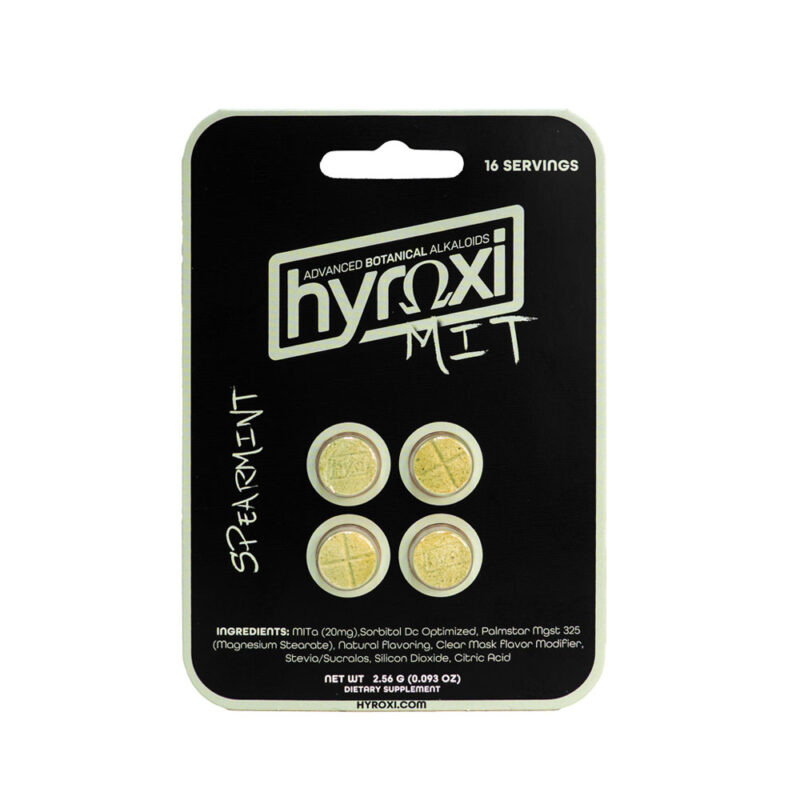 Hyroxi | MIT-A Tablet | Spearmint | 4-Count | Single