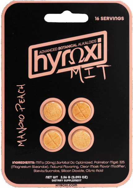 Hyroxi–MIT-A – Mango Peach 4ct Tablet – Single