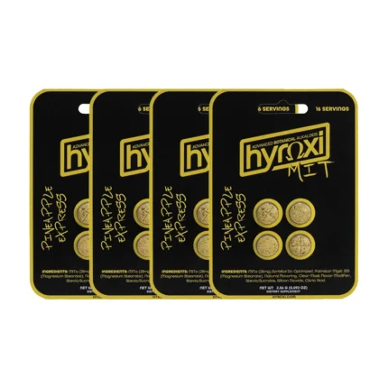 Hyroxi | MIT-A Tablets | Pineapple Express | 4-Count | 4 Pack Bundle